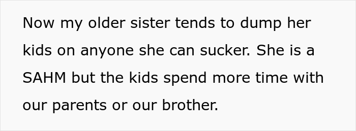Woman Upset As Her Younger Brother Flatly Declares He&rsquo;s Not A Nanny For Her 3 Kids, Calls Him A Jerk