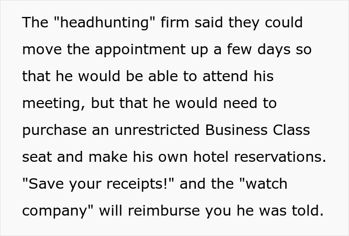 Man Gets Ex-Boss Fired For Skipping Important Meeting After Tricking Him Into Attending A Fake Job Interview In Europe