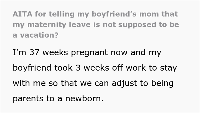 Woman Asks If She Was Wrong To Make Boyfriend's Mom Cry After She Gave Her Son A Paternity Gift