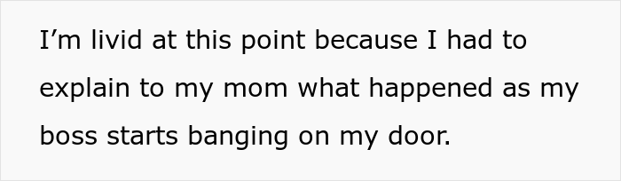Woman Leaves Work Early Because Of 102°F Fever, Manager Comes Busting At Her Door And Calls The Cops Woman Leaves Work Early Because Of 102°F Fever, Manager Comes Busting At Her Door And Calls The Cops