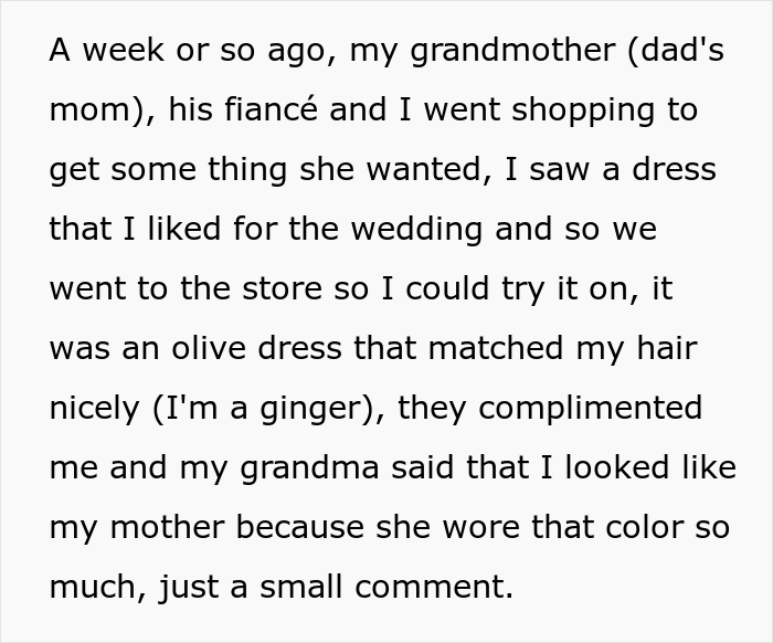 Woman Upset Her Fiancé's Daughter Refuses To Dye Her Hair So People Will Stop Telling Her How Much She Looks Like Her Mom Woman Upset Her Fiancé's Daughter Refuses To Dye Her Hair So People Will Stop Telling Her How Much She Looks Like Her Mom