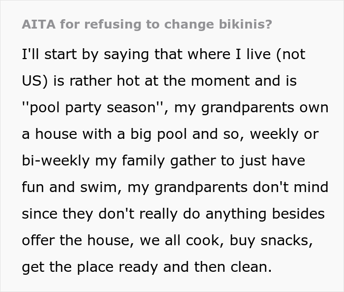 Mom And Sister Outraged When This Woman Refuses To Change Bikinis As Pregnant Sister Got Suddenly Jealous Mom And Sister Outraged When This Woman Refuses To Change Bikinis As Pregnant Sister Got Suddenly Jealous