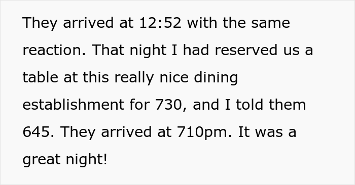 "Am I The Jerk For Telling My 'Always Late' Friends An Earlier Time So We'd Be On Time?"