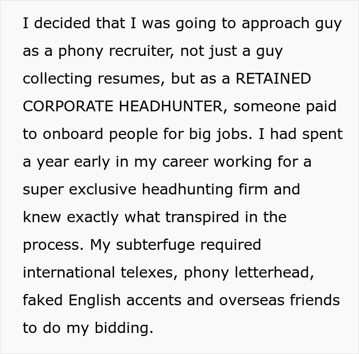 Man Gets Ex-Boss Fired For Skipping Important Meeting After Tricking Him Into Attending A Fake Job Interview In Europe