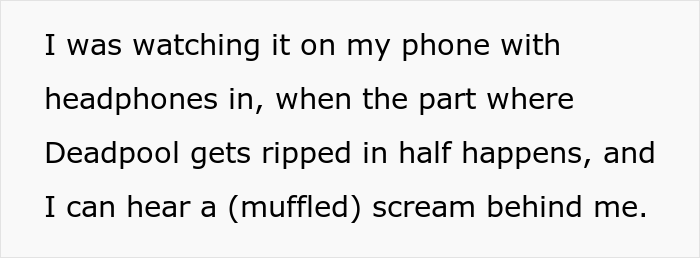 Kid Secretly Watches Deadpool On Another Passenger's Screen, Gets Scared And Starts Crying, Mom Loses It - 3