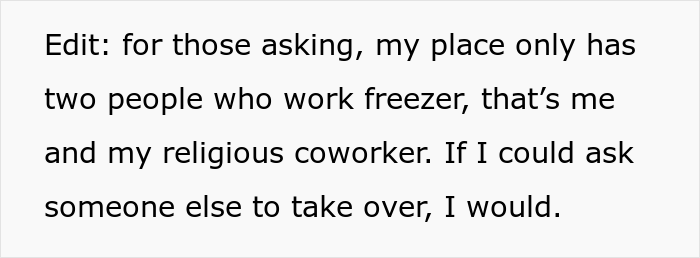 Woman's Sister Dies Unexpectedly, She Asks For A Day Off Work, But Coworker Says No Because Of Her Religious Beliefs - 7