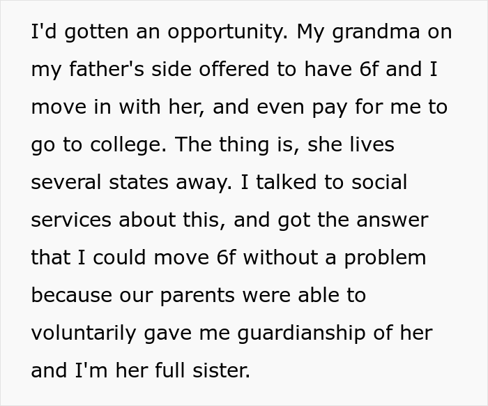 "Am I A Jerk For Throwing My Siblings In Foster Care So I Can Have A Better Life?" "Am I A Jerk For Throwing My Siblings In Foster Care So I Can Have A Better Life?"
