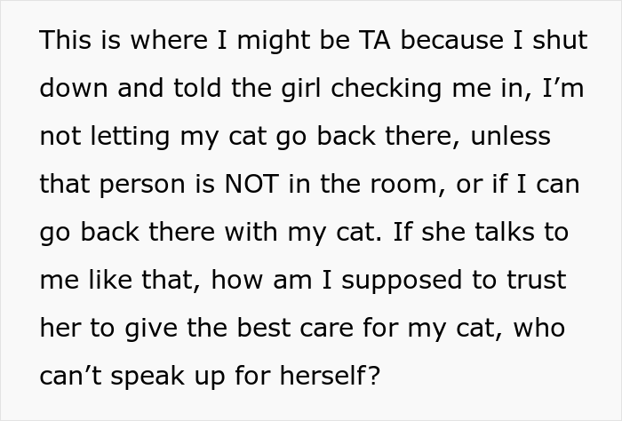 “AITA For Firing My Vet After The Way The Nurse Spoke To Me?” - 6