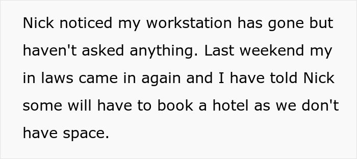 Tired Of Having To Host Husband’s Family All The Time, Woman Converts Guest Bedroom Into Her Office, Relationship Drama Ensues Tired Of Having To Host Husband’s Family All The Time, Woman Converts Guest Bedroom Into Her Office, Relationship Drama Ensues