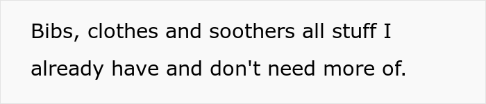 "People Have Told Me I Was Ungrateful And Selfish": New Mom Upset She Got Baby Stuff On Her Birthday, Wonders If She's A Jerk "People Have Told Me I Was Ungrateful And Selfish": New Mom Upset She Got Baby Stuff On Her Birthday, Wonders If She's A Jerk