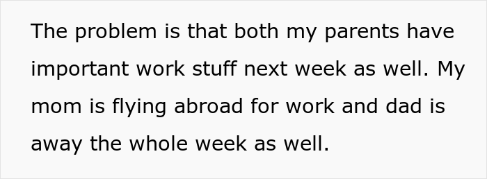Woman Has Packed Uni Schedule But Her Parents Still Expect Her To Take Care Of Her Little Brother, Drama Ensues When She Refuses Woman Has Packed Uni Schedule But Her Parents Still Expect Her To Take Care Of Her Little Brother, Drama Ensues When She Refuses