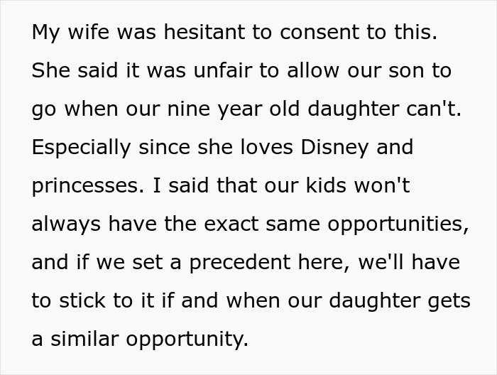 "We Can't Favor One Child Over The Other": Mom Wants To Punish Her Son As He Got To Go To Disney World While His Sister Didn't