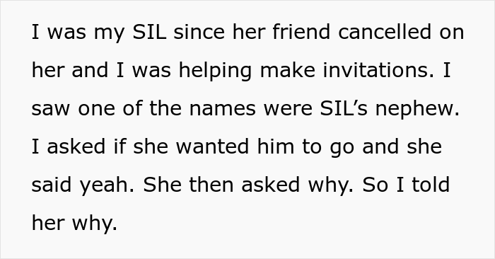Woman Makes Her Sister-In-Law Cry When She Tells Her “I Told You So” After Her Nephew Ruins Her Wedding As She Predicted Woman Makes Her Sister-In-Law Cry When She Tells Her “I Told You So” After Her Nephew Ruins Her Wedding As She Predicted