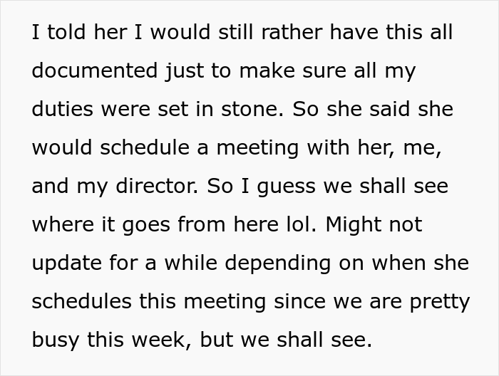Employee Laughs In Boss' Face For Saying It's "Unethical" To Make Plans After Work, Takes The Case To The Director Employee Laughs In Boss' Face For Saying It's "Unethical" To Make Plans After Work, Takes The Case To The Director
