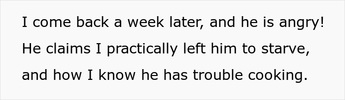 "The Toaster Is Too Complicated": Man-Child Claims Girlfriend Practically Left Him To Starve After She Went On A Trip For One Week