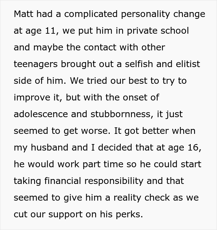 Teen Says Parents Shouldn't Have Bought Nanny A First-Class Ticket, Regrets It After They Put Him In Economy For Being So Elitist