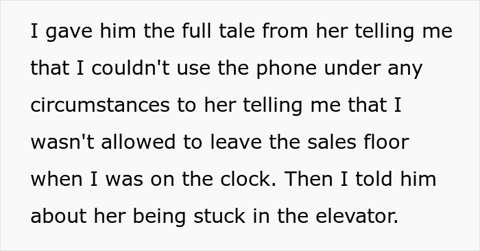 Manager &ldquo;Left Hanging&rdquo; In Elevator For 5 Hours With A Full Bladder After Her Employee Couldn&rsquo;t Help Her Because Of Her Own Absurd Rules