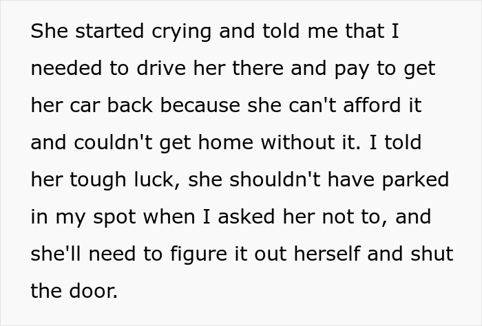 Ex-Neighbor Keeps Parking Car In This Woman&rsquo;s Spot, Gets Her Car Towed