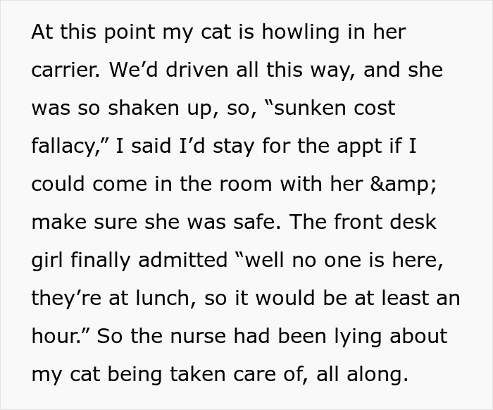 “AITA For Firing My Vet After The Way The Nurse Spoke To Me?” - 8