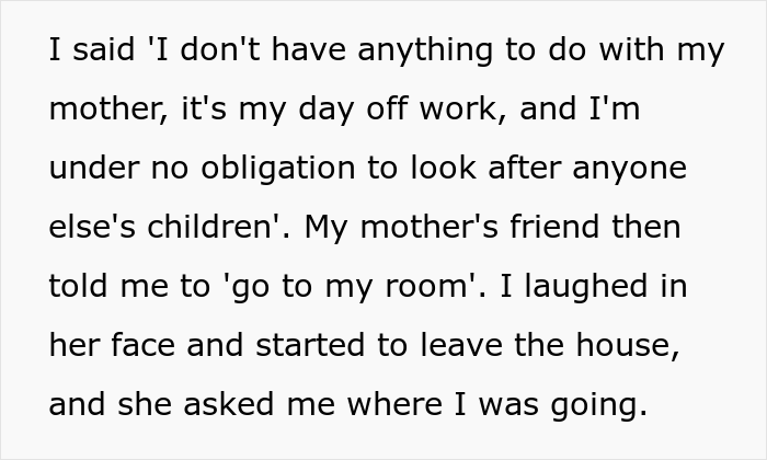 People Online Are Applauding This Woman For Laughing In Her Mom’s Friend’s Face When She Tried To Send Her To Her Room People Online Are Applauding This Woman For Laughing In Her Mom’s Friend’s Face When She Tried To Send Her To Her Room