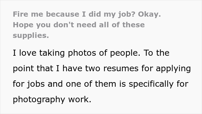Company Fires Most Competent Worker Over A 3-Strike Policy, They Collect Their Self-Bought Equipment, Resulting In Store Closure