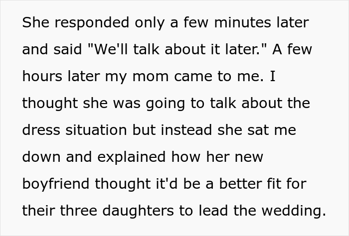 "I'm Sorry I Don't Look Like You Enough For You To Love Me": Mom Uninvites Daughter From Wedding So As Not To Upset New Husband's Family