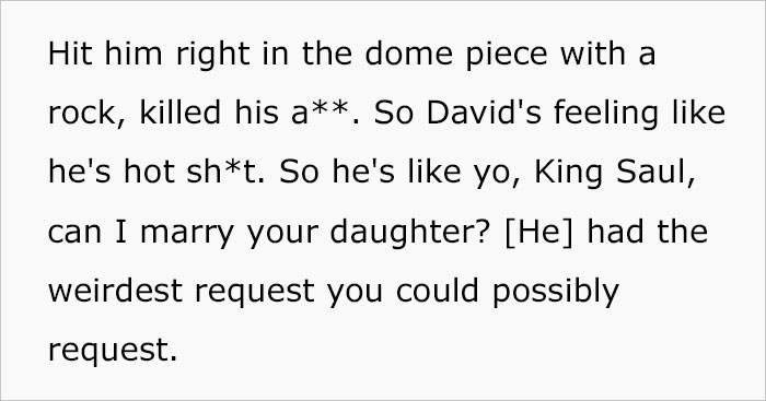 Man Jokingly Analyzes Bible Stories As Non-Religious Literature And Finds It “Just Objectively Hilarious” Man Jokingly Analyzes Bible Stories As Non-Religious Literature And Finds It “Just Objectively Hilarious”