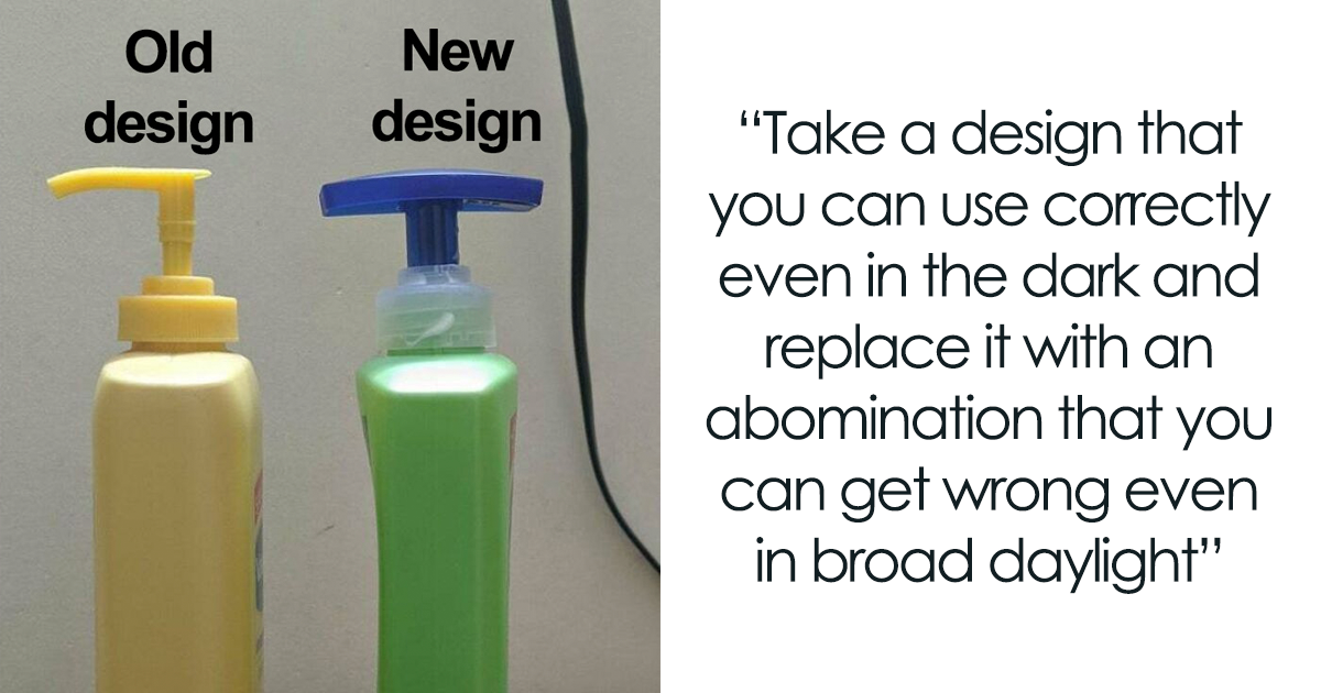 40 Redesigns That Are So Bad, People Had To Shame Them On This Online ...