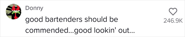 Bartender Gets Appreciated Online For Swapping Tequila With Water When She Suspects Danger Around Women Bartender Gets Appreciated Online For Swapping Tequila With Water When She Suspects Danger Around Women