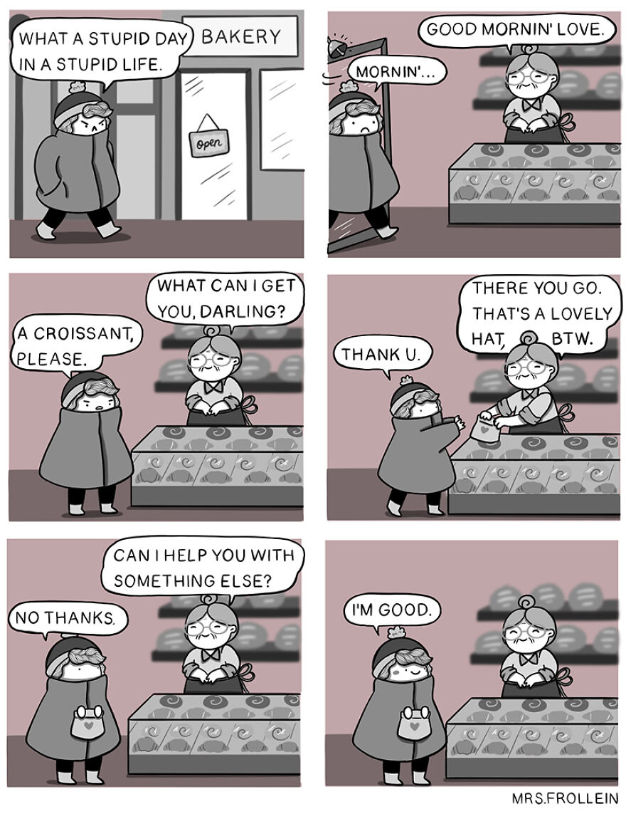 I Made Comics That Will Hopefully Make You Feel Good :)