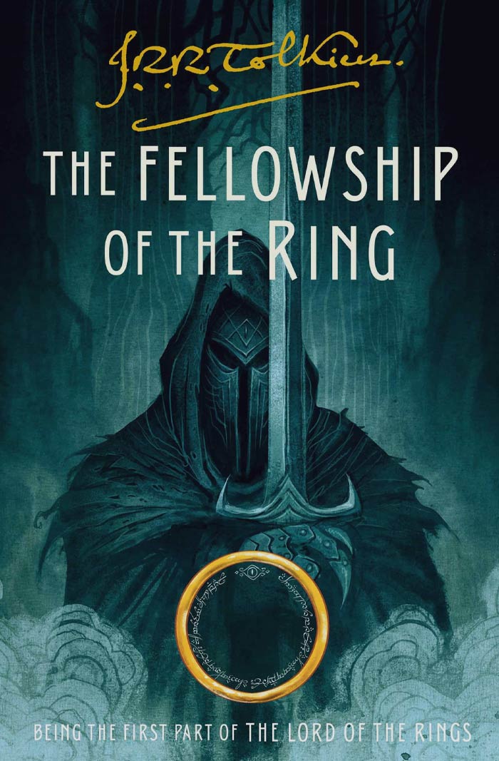 The Fellowship Of The Ring By J.R.R. Tolkien book cover 