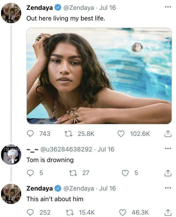 Zendaya Jokingly Claps Back At Eagle-Eyed Fan