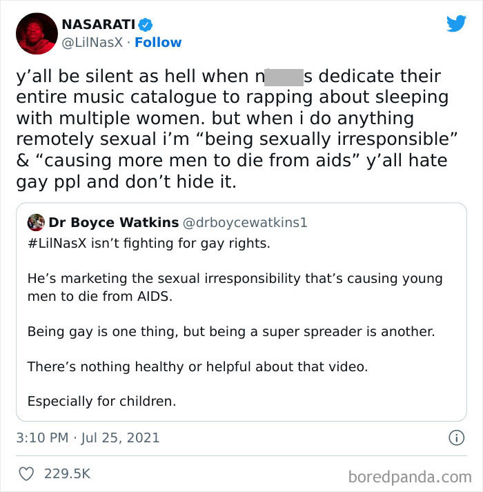 Lil Nas X Points Out Double Standard Between Straight And Queer Rappers