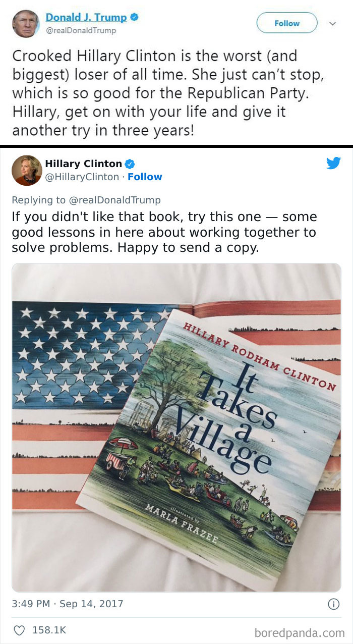 Hillary Clinton Served Donald Trump A Dish Of Knowledge