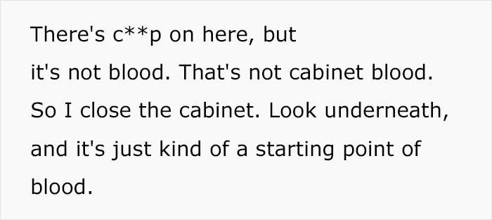Woman Records Her Efforts To Find Out What Is The Cause Of Her Bathroom Cabinet &ldquo;Bleeding&rdquo;, Asks The Internet For Help