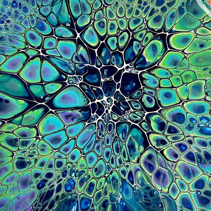 Shelly Art Bloom Style Painting