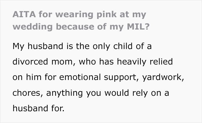 MIL Decided To Wear White To Son's Wedding, So The Bride Made Every Bridesmaid Wear White While She Wore Pink MIL Decided To Wear White To Son's Wedding, So The Bride Made Every Bridesmaid Wear White While She Wore Pink