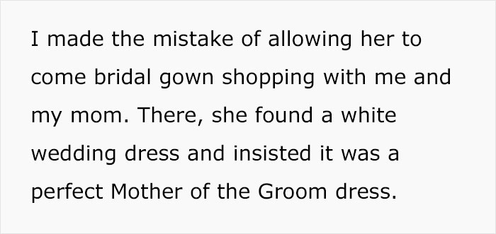 MIL Decided To Wear White To Son's Wedding, So The Bride Made Every Bridesmaid Wear White While She Wore Pink MIL Decided To Wear White To Son's Wedding, So The Bride Made Every Bridesmaid Wear White While She Wore Pink