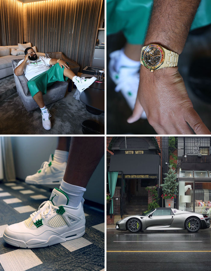 Dj Khaled's Sports Car And Designer Brands From Head To Toe