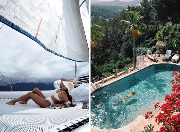 Actress And Model Shay Mitchell Goes On Expensive Vacations