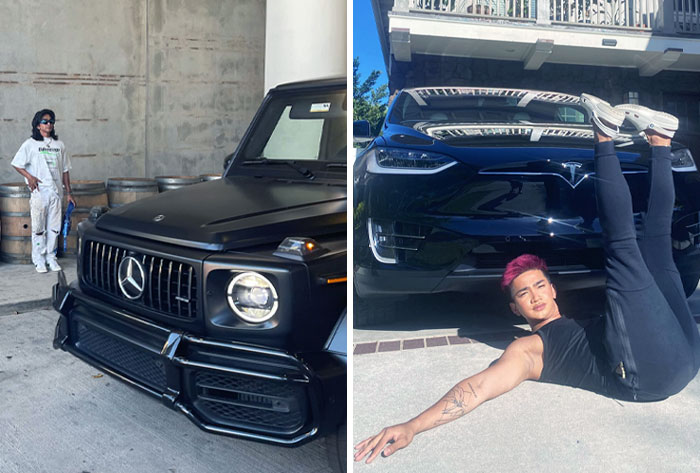 Influencer Bretman Rock And His Cars