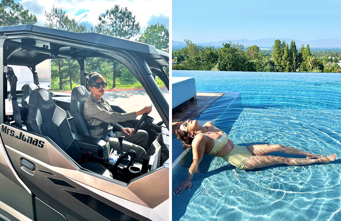 Indian Actress Priyanka Chopra Living Her Best Life