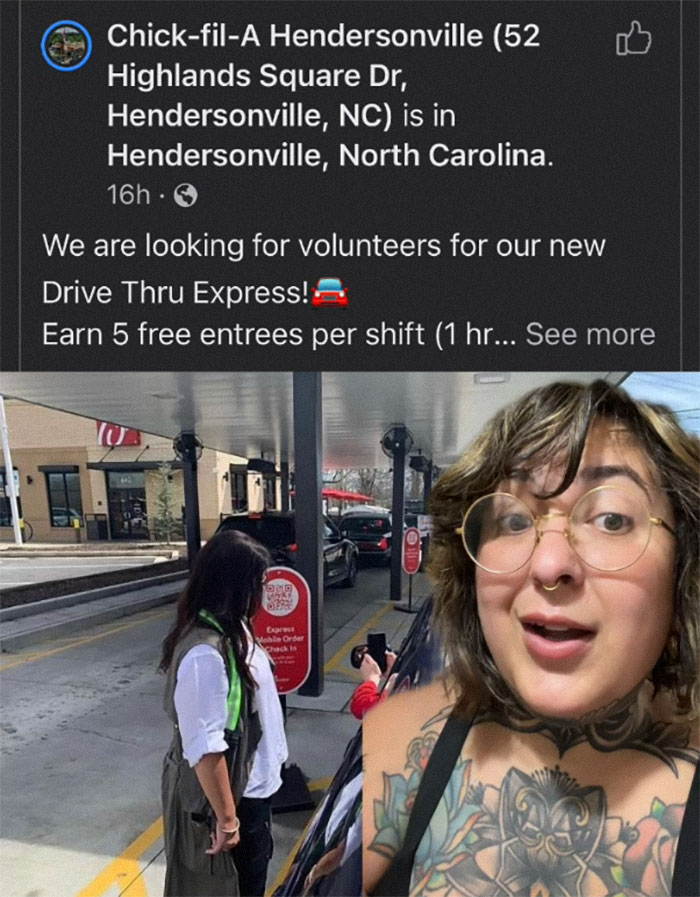 "We Are Looking For Volunteers For Our New Drive Thru": Chick-Fil-A Faces Backlash For Their Despicable Volunteer Search "We Are Looking For Volunteers For Our New Drive Thru": Chick-Fil-A Faces Backlash For Their Despicable Volunteer Search