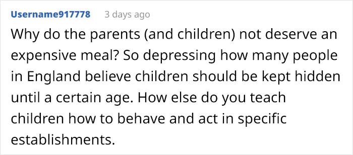 Woman Is Furious After Her Expensive Dinner Gets "Ruined" By Toddlers, Proposes A New Policy To Deal With Chaotic Children