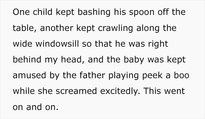 Woman Is Furious After Her Expensive Dinner Gets "Ruined" By Toddlers, Proposes A New Policy To Deal With Chaotic Children