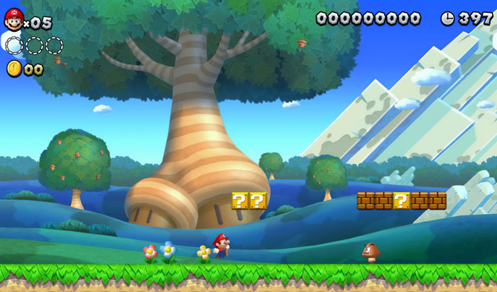 Super Mario Bros gameplay 