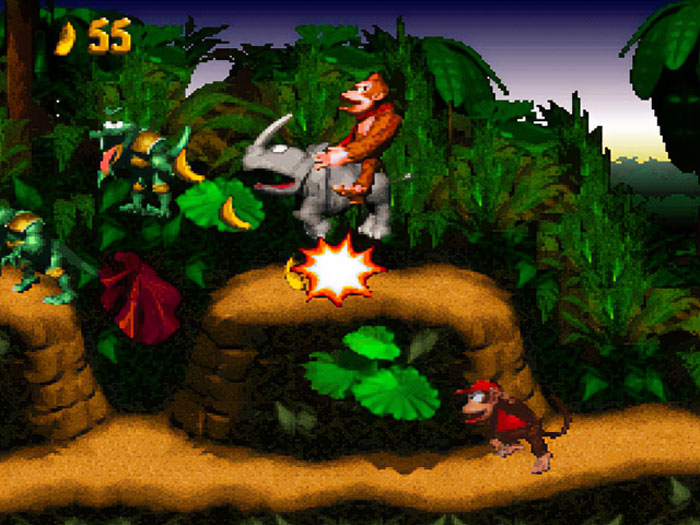 Donkey Kong Country gameplay 