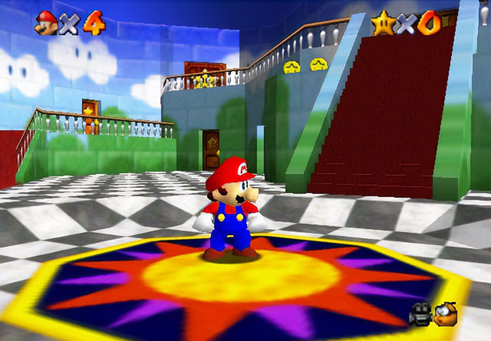 Super Mario 64 gameplay 