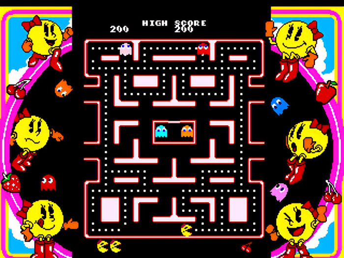 Ms. Pac-Man gameplay 