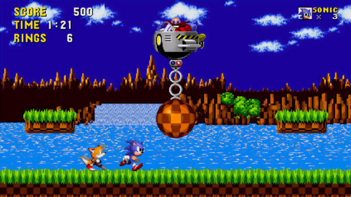 Sonic The Hedgehog gameplay 